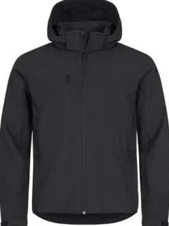 Softshelljacka CLIQUE 0200912 svart 5XL