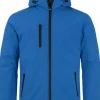 Softshelljacka Padded CLIQUE royalblå XS