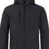Softshelljacka Padded CLIQUE svart XL