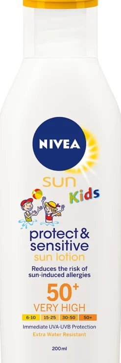 Solskydd NIVEA Kids 50+ 200ml