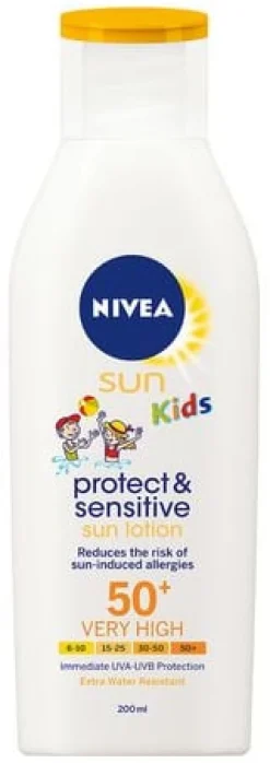 Solskydd NIVEA Kids 50+ 200ml