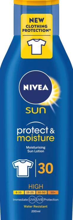 Solskydd NIVEA Protect&Moisture 30 200ml