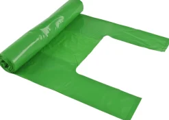 Soppåse handtag 30L 35my grön, 100% recycle, 25/rl