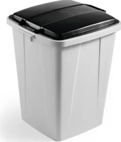 Soptunna Durabin 90L Grå