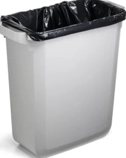 Soptunna Durabin 60L Rektangulär Grå
