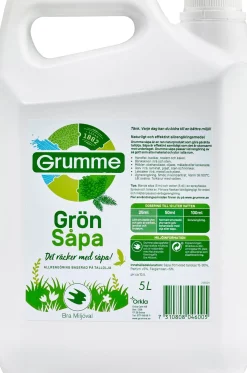 Såpa GRUMME Grönsåpa 5L