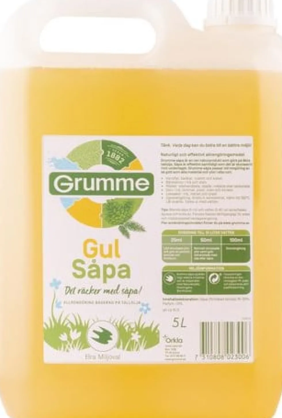 Såpa GRUMME Gulsåpa 5L