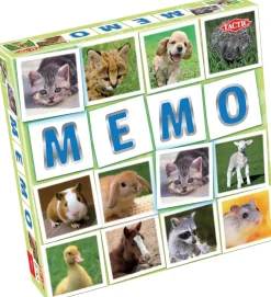 Spel MEMO djurungar