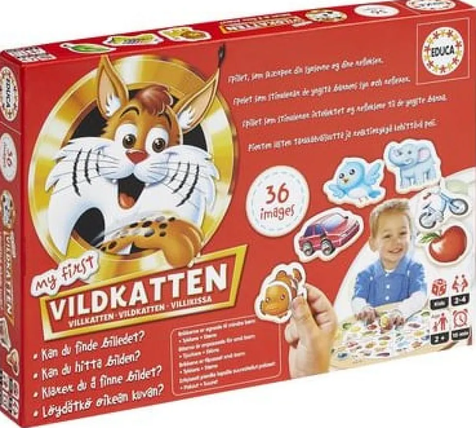 Spel Mitt första Vildkatten från 2år