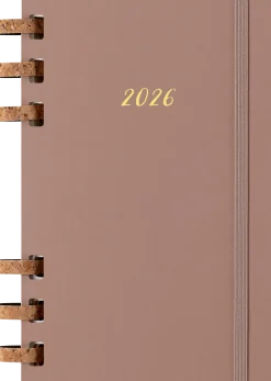 Spiral Planner 12M Large Almond 2026