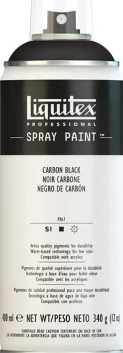 Sprayfärg Carbon 400ml Black