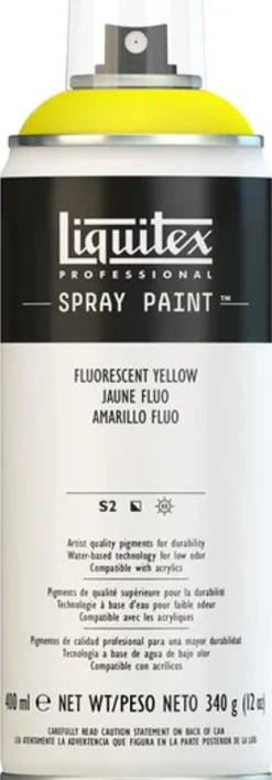 Sprayfärg Fluorescent 400ml Yellow