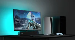 Stage Air V2 Compact Under-monitor Soundbar, Black