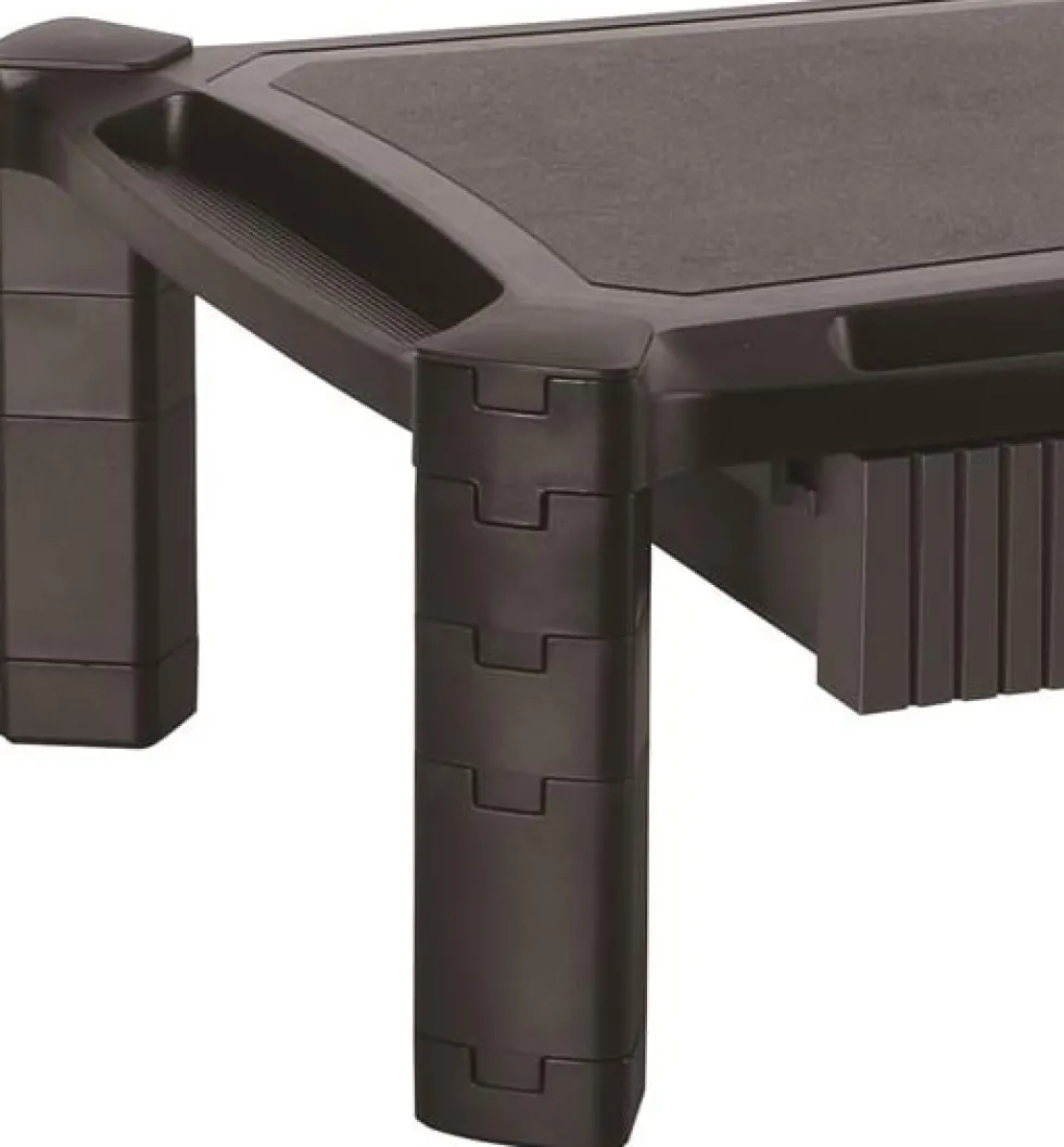 Startech Adjustable Monitor Riser - Large - Drawer - Monitors up