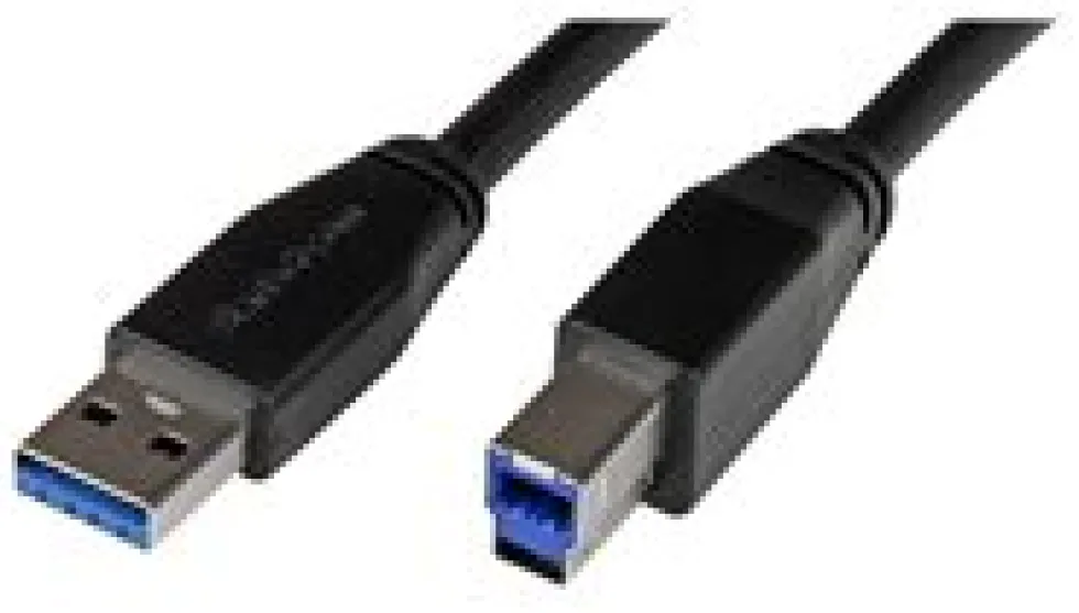 StarTech Aktiv USB 3.0 USB-A till USB-B-kabel - 10 m - USB-kabel