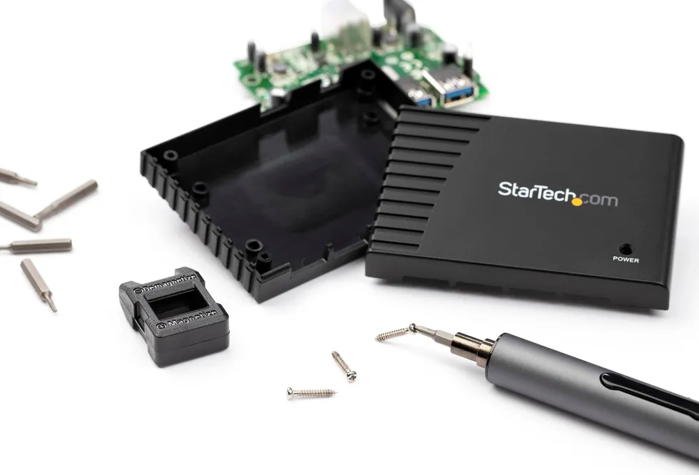 Startech 55-Bit Electric Precision Screwdriver Set - Portable