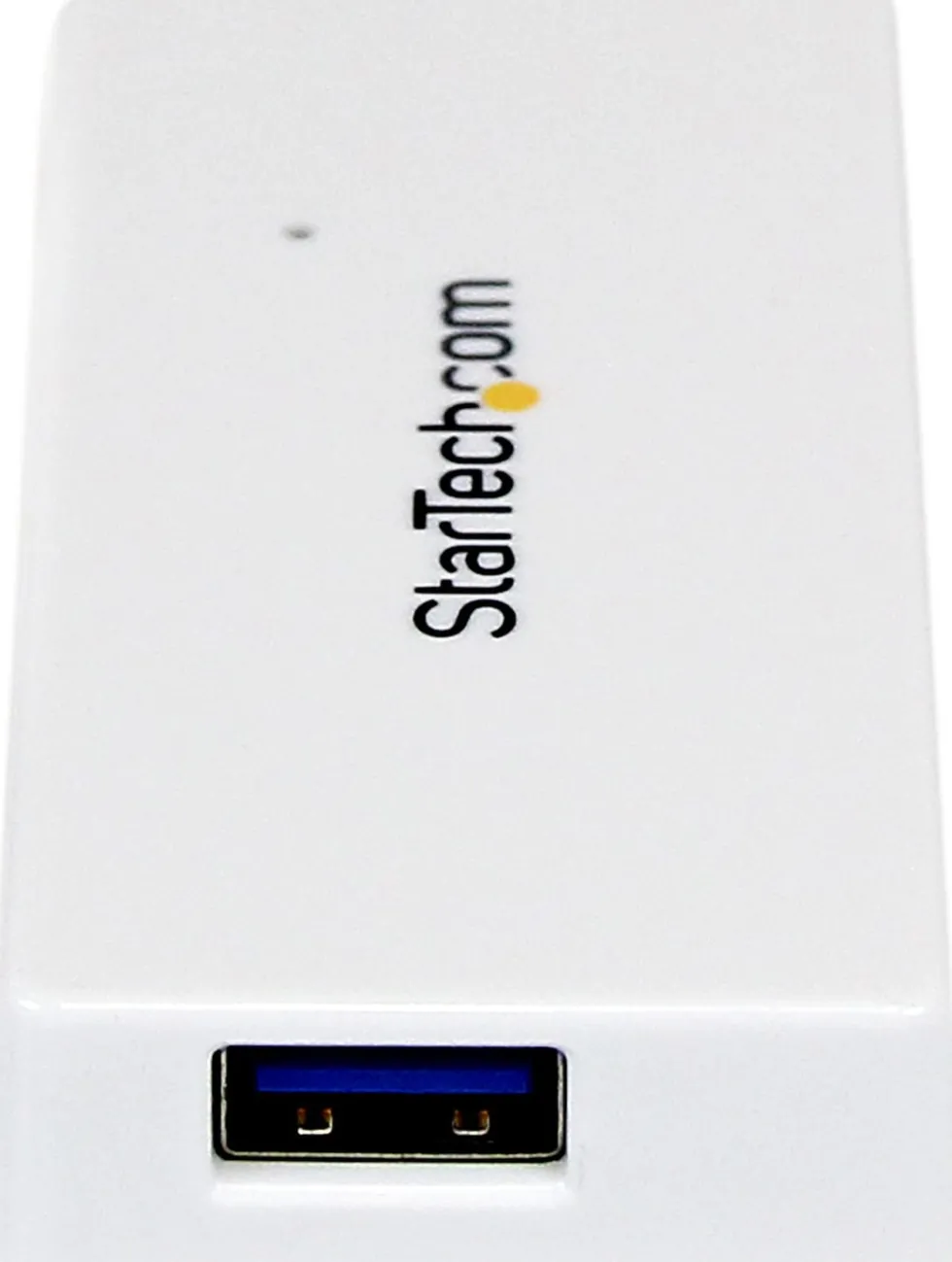 Startech Bärbar SuperSpeed mini USB 3.0-hubb med 4 portar - Vit
