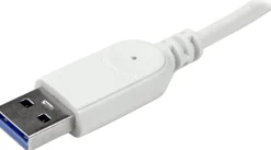 Startech Bärbar USB 3.0-hubb med 4 portar och inbyggd kabel