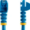Startech Cat5e patchkabel med hakfria RJ45-kontakter - 5 m, blå