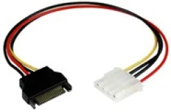 StarTech.com 30 cm SATA till LP4-strömkabeladapter - F/M
