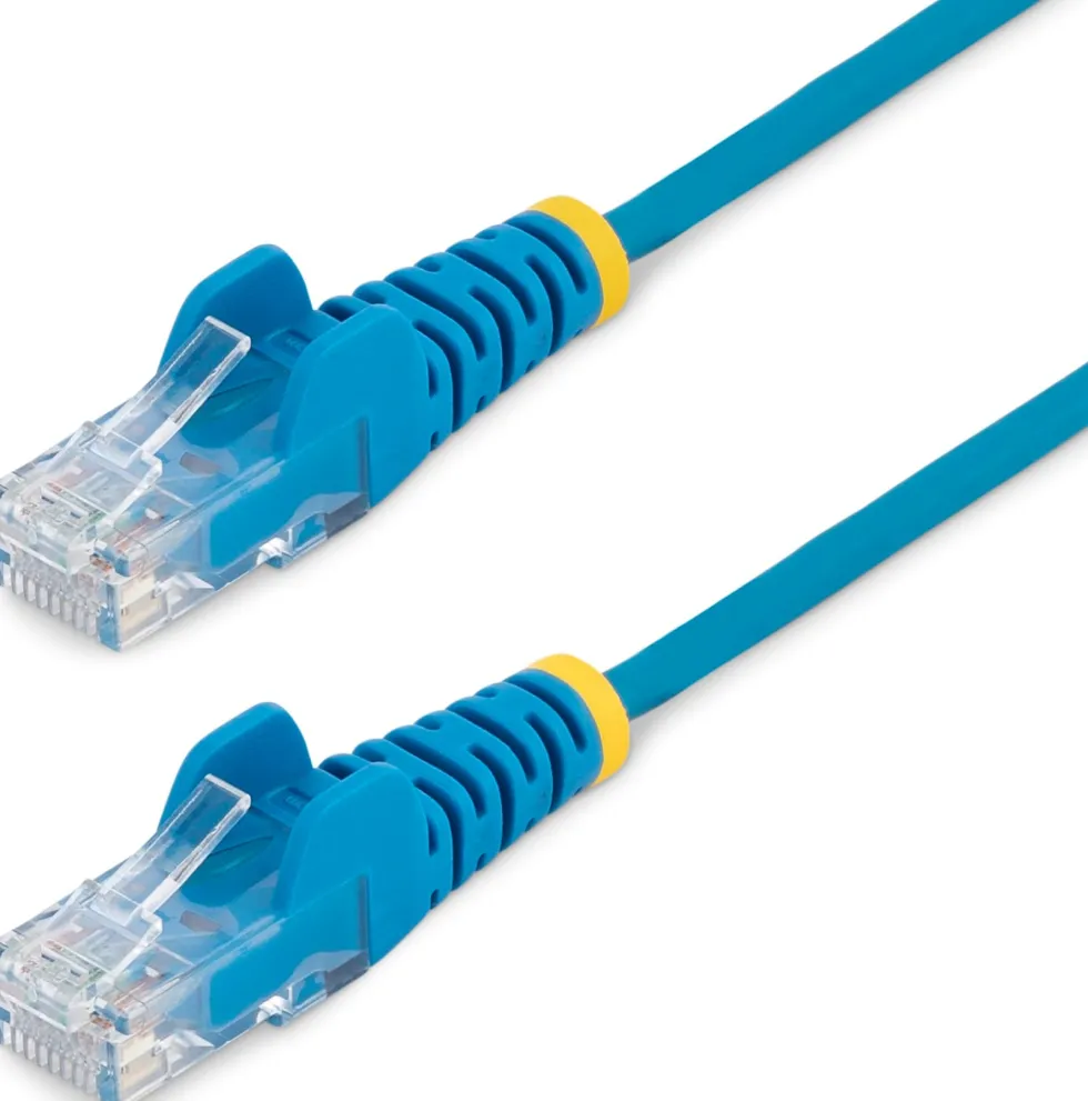 StarTech.com 50cm Slim LSZH CAT6 Ethernet Cable, 10 Gigabit