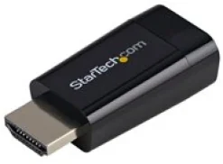 StarTech.com Compact HDMI to VGA Adapter Converter - Ideal for