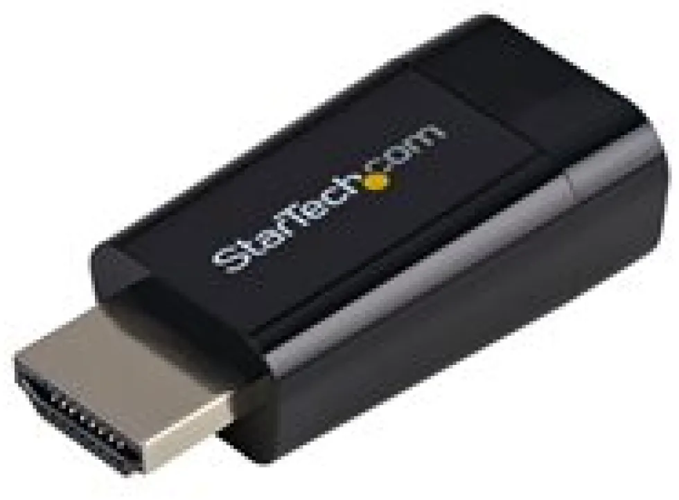 StarTech.com Compact HDMI to VGA Adapter Converter - Ideal for