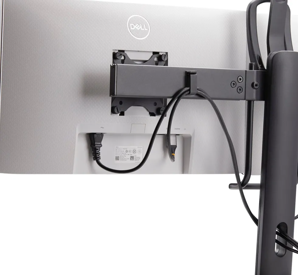 StarTech.com Crossbar Dual Monitor Desk Stand, Double 27inch