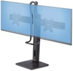 StarTech.com Crossbar Dual Monitor Desk Stand, Double 27inch