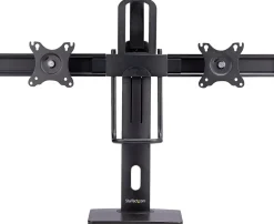 StarTech.com Crossbar Dual Monitor Desk Stand, Double 27inch