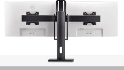 StarTech.com Crossbar Dual Monitor Desk Stand, Double 27inch