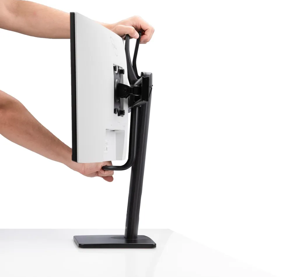 StarTech.com Crossbar Dual Monitor Desk Stand, Double 27inch