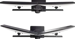 StarTech.com Crossbar Dual Monitor Desk Stand, Double 27inch