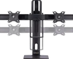 StarTech.com Crossbar Dual Monitor Desk Stand, Double 27inch