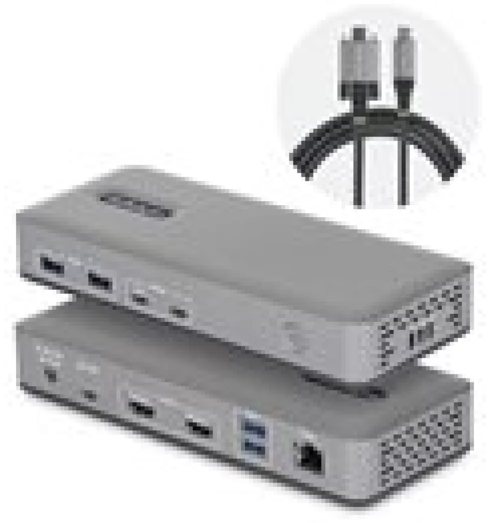 StarTech.com - Dockningsstation - för laptop - USB-C 3.2 Gen 2
