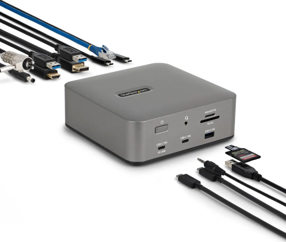 StarTech.com - Dockningsstation - för surfplatta, laptop - USB-C