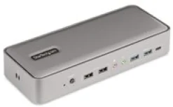 StarTech.com Dual-Laptop USB-C KVM Docking Station, Dual Monitor