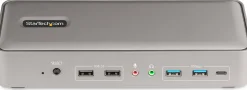 StarTech.com Dual-Laptop USB-C KVM Docking Station, Dual Monitor