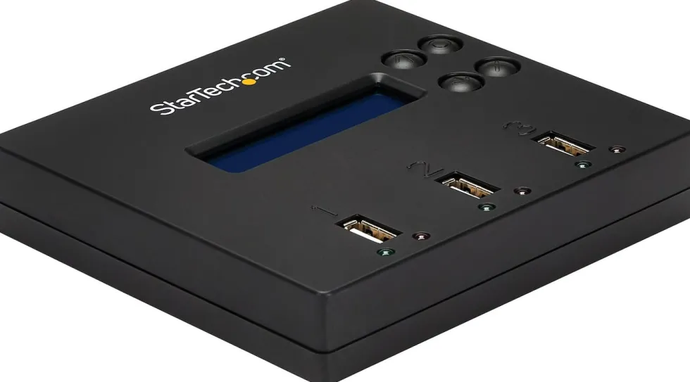 StarTech.com 1:2 Fristående USB-duplikator och -rensare för