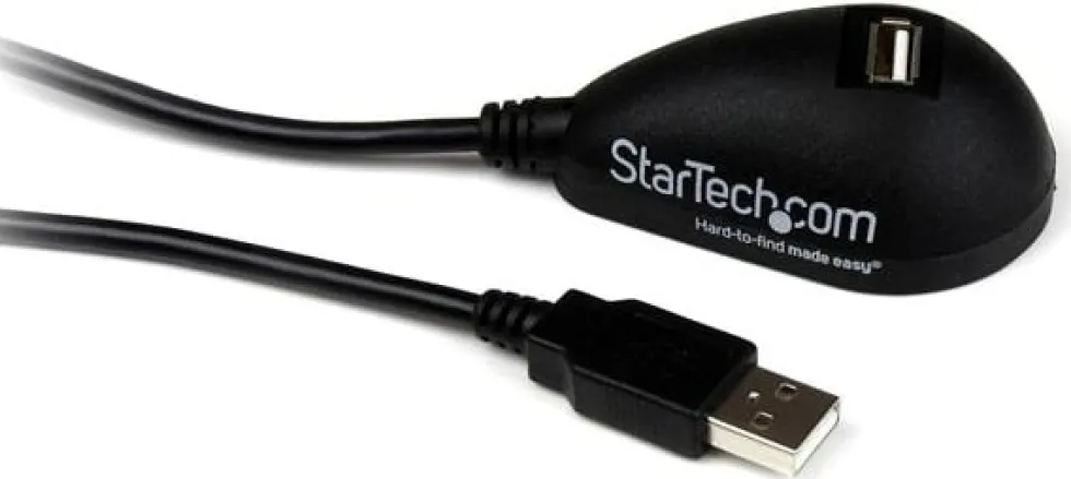 StarTech.com 5ft Desktop USB Extension Cable - A Male to A