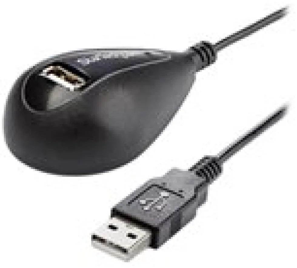 StarTech.com 5ft Desktop USB Extension Cable - A Male to A