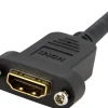 StarTech.com 3ft HDMI Female to Male Adapter, 4K High Speed