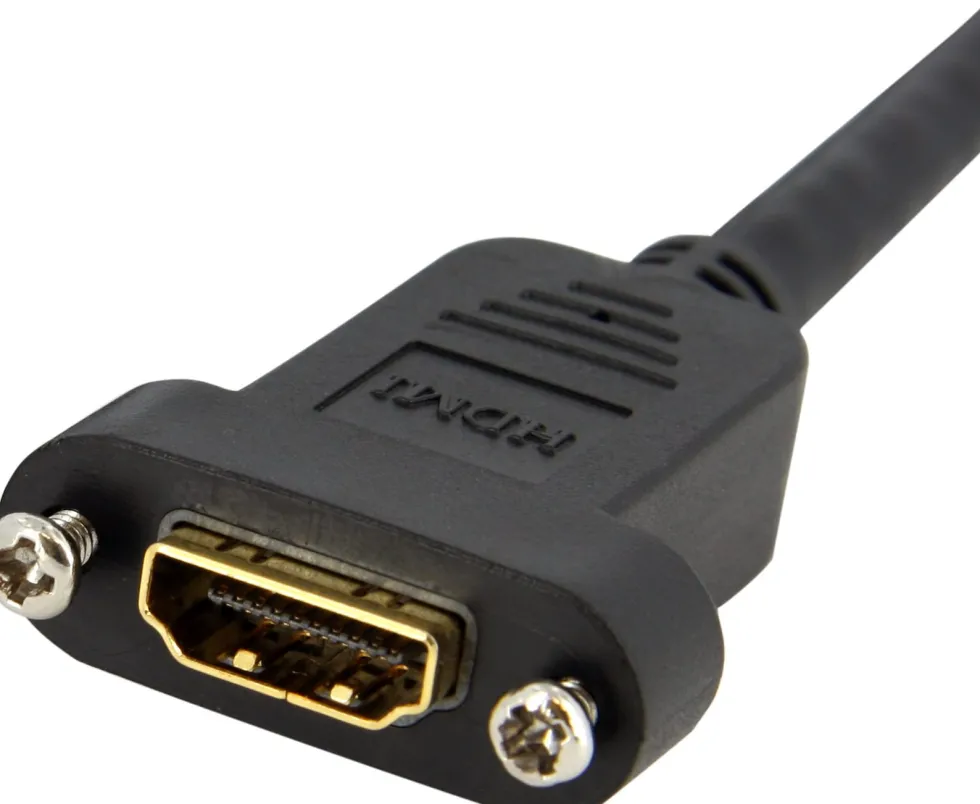 StarTech.com 3ft HDMI Female to Male Adapter, 4K High Speed