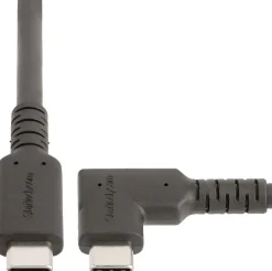 StarTech.com 6ft (2m) Rugged Right Angle USB-C Cable, USB 3.2