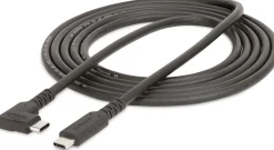 StarTech.com 6ft (2m) Rugged Right Angle USB-C Cable, USB 3.2
