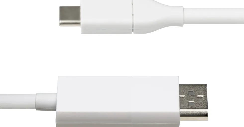 StarTech.com 6.6ft (2m) USB C to DisplayPort 1.2 Cable,