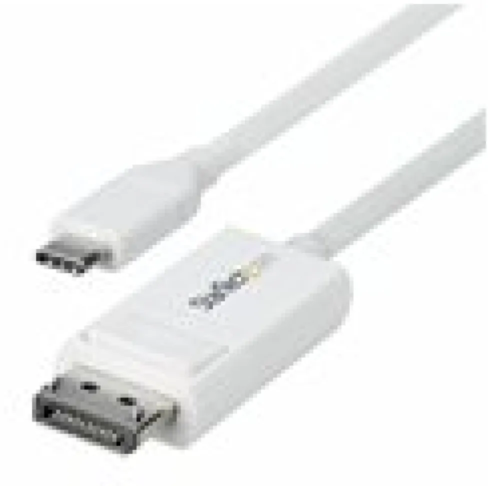 StarTech.com 6.6ft (2m) USB C to DisplayPort 1.2 Cable,
