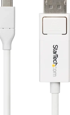 StarTech.com 6.6ft (2m) USB C to DisplayPort 1.2 Cable,