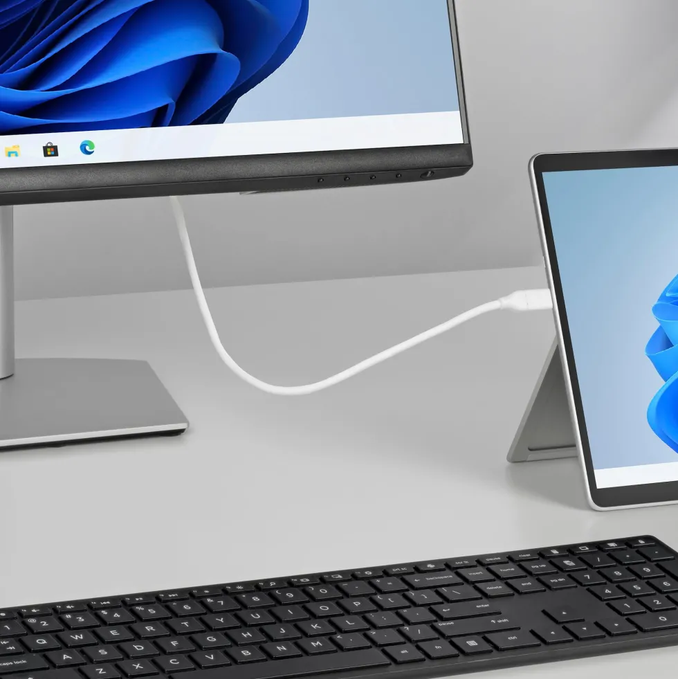 StarTech.com 6.6ft (2m) USB C to DisplayPort 1.2 Cable,