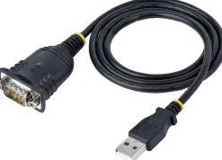 StarTech.com 3ft (1m) USB to Serial Cable, DB9 Male RS232 to USB